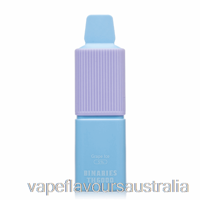 Vape Flavours Australia Horizon Binaries TH6000 Disposable Grape Ice